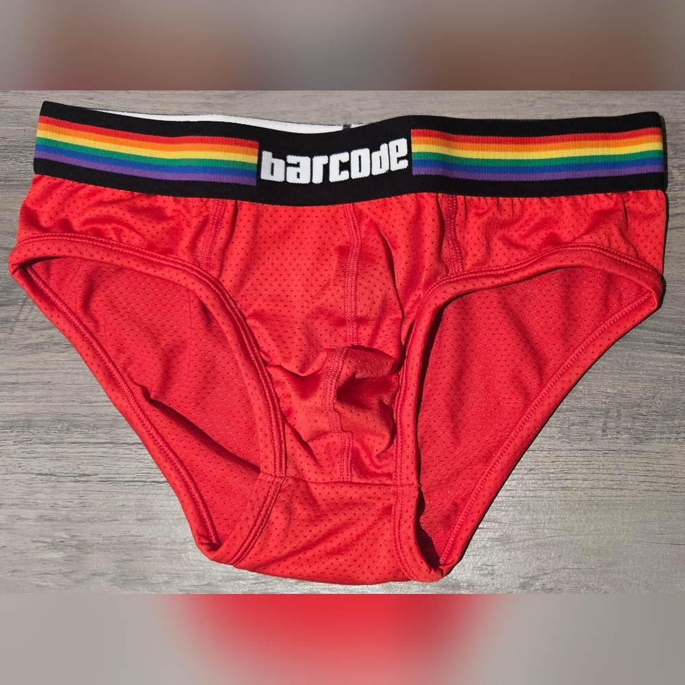 Barco Uniforms Men's Red Briefs